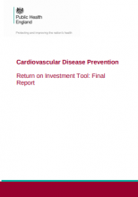 Cardiovascular Disease Prevention: Return on Investment Tool: Final Report
